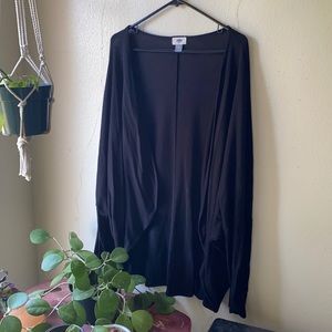 Old navy drop shoulder bat wing open cardigan